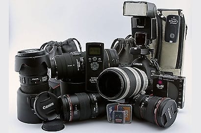 Canon EOS Equipment von Michael Mühlstein
