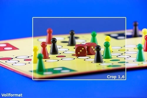 Vollformat versus Crop